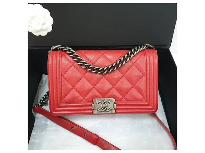 Chanel Pink Quilted Lambskin Medium Boy Bag Ruthenium Hardware