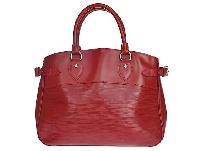 Louis Vuitton Passy Red Leather  ref.1007420