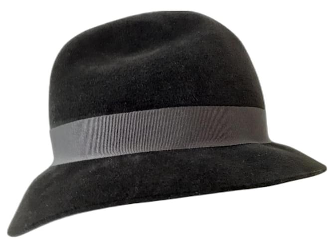 Hermès cappelli Nero Coniglio  ref.1007990