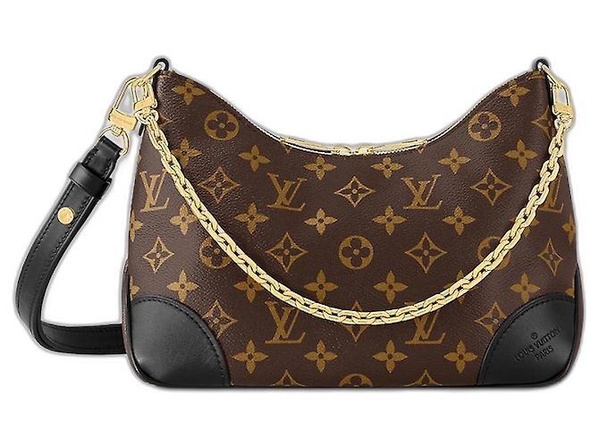 Sac à main Louis Vuitton Boulogne Marron Toile