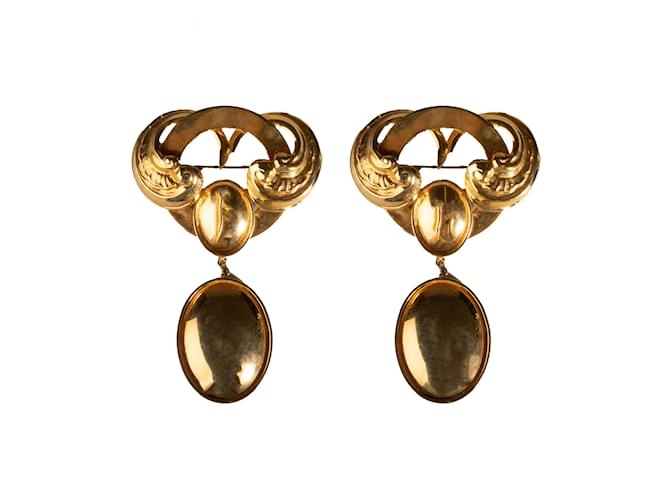 Autre Marque Collection Privée Victorian Brooch Set Golden Metal  ref.1009390