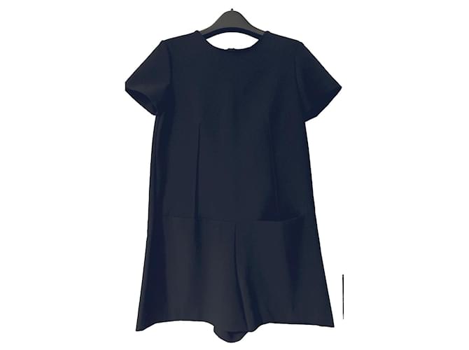 Zara Combinaisons Polyester Noir  ref.1009690