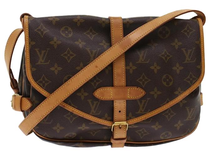 Louis Vuitton Monogram Saumur 30 Shoulder Bag M42256 LV Auth 41538 Cloth  ref.1009716