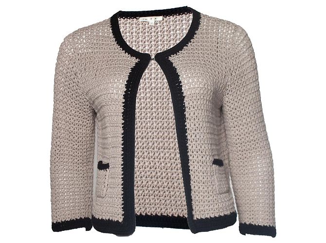 Autre Marque Paule Ka, open knitted cardigan