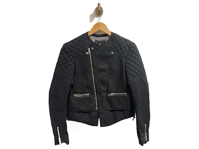BALENCIAGA  Jackets T.fr 38 cotton Black  ref.1009851