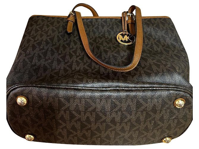 Sac cabas Michael Kors Jet Set Chocolat