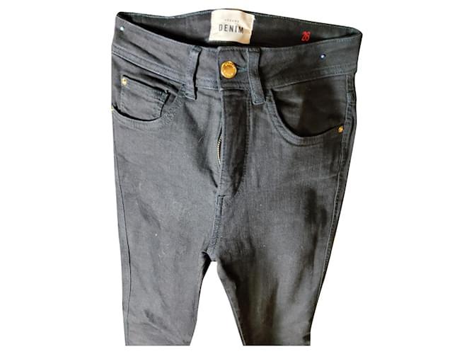 SéZane Un pantalon, leggings Coton Noir  ref.1009991