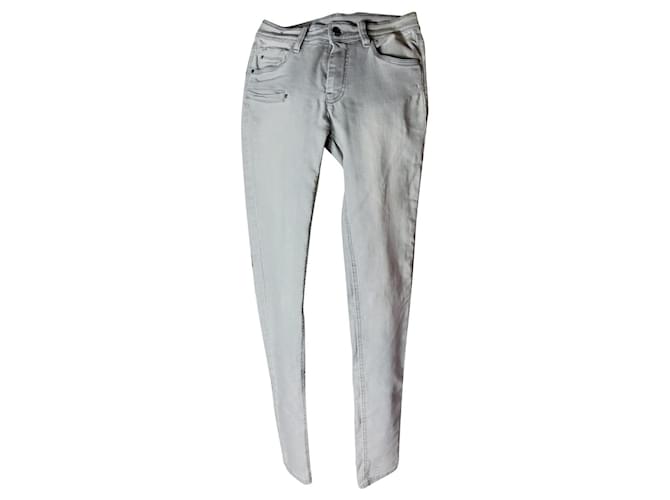 Comptoir Des Cotonniers Pants, leggings Grey Cotton  ref.1009993