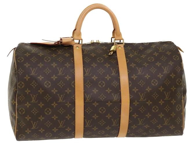 Louis Vuitton-Monogramm Keepall 45 Boston Bag M.41428 LV Auth 47737 Leinwand  ref.1010167