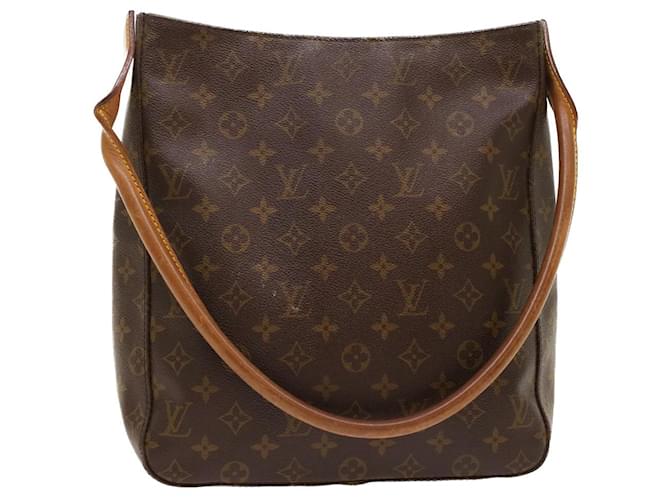 Louis Vuitton Looping GM Monogram Canvas Leather Shoulder Bag