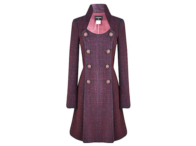 Vinyl trench coat Louis Vuitton Burgundy size 38 FR in Vinyl