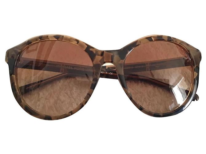 Gafas de sol Michael Kors MK 2048 Redondas Marrones Acetato Castaño