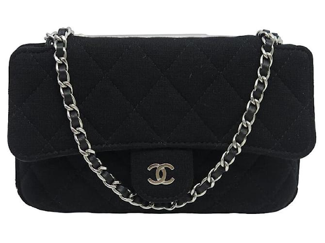 Chanel Cc Timeless Mini Pouch in Black