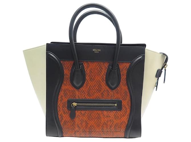 Céline Black Luggage Handbag ○ Labellov ○ Buy and Sell Authentic Luxury