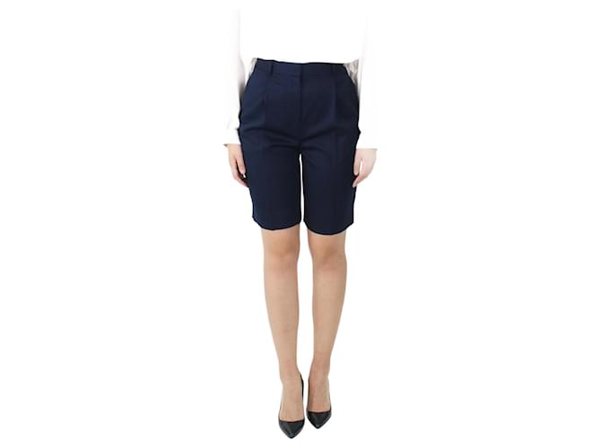 The row Blue pleated shorts - size US 0 Wool  ref.1010749