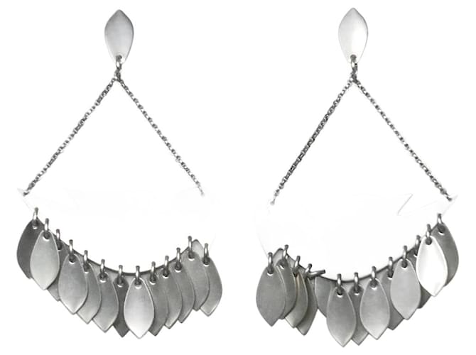 Isabel Marant Silver bird drop earrings Silvery  ref.1010751