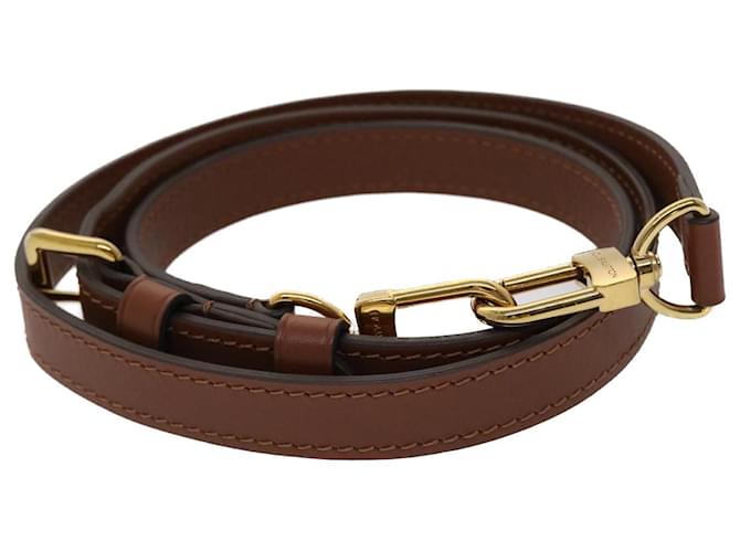 Louis Vuitton Bandoulière de sac Brown Leather  ref.1010990