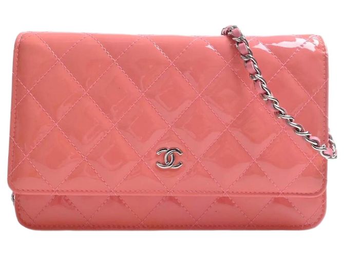 Wallet On Chain Cartera Chanel En Cadena Rosa