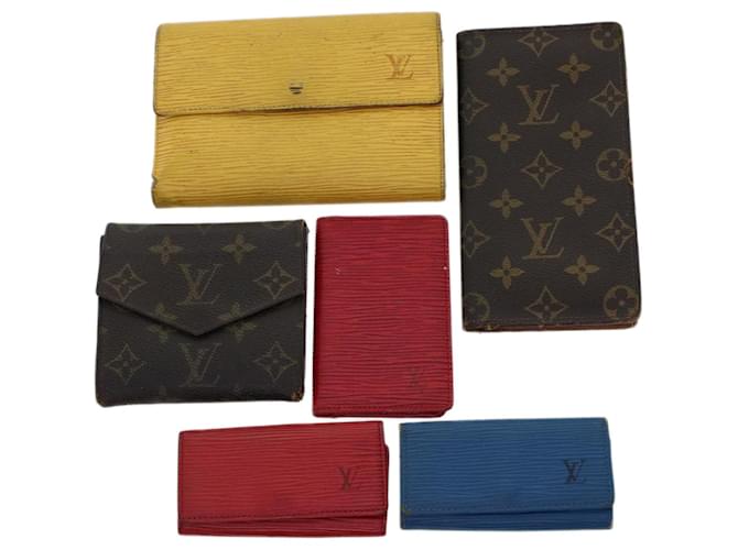 Louis Vuitton Slender Wallet - Taiga Acajou Leather