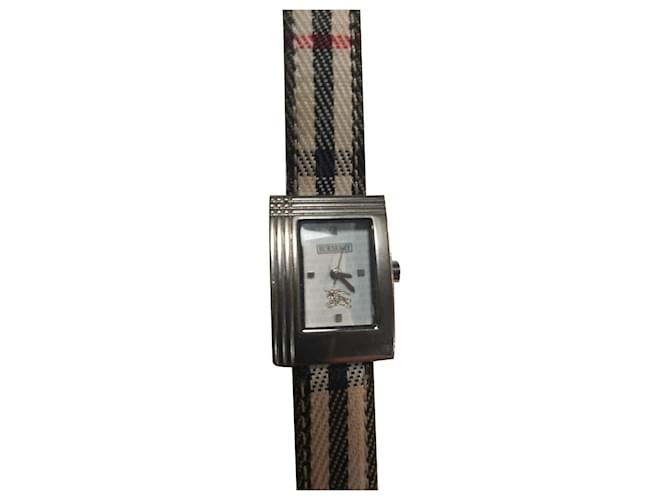 Burberry Wintage-Uhren Metallisch Stahl  ref.1011336