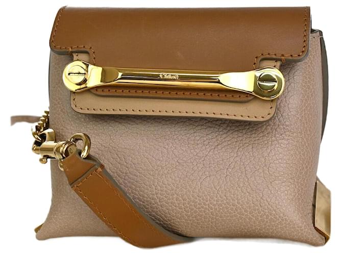Chloé Clare Brown Leather  ref.1011428