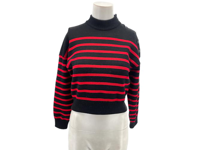 Céline CELINE  Knitwear T.International XS Wool Black  ref.1011593