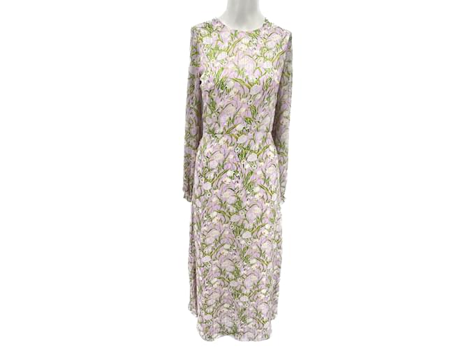 Autre Marque BORGO DE NOR  Dresses T.UK 8 Polyester Pink  ref.1011594