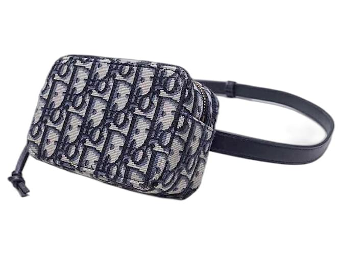 Dior Handbags Blue Cloth  ref.1012043