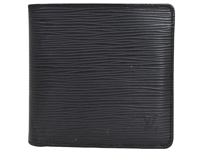 Louis Vuitton Marco Black Leather  ref.1012112