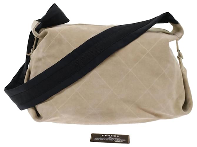 CHANEL Wild Stitch Shoulder Bag Leather Brown CC Auth yk7660b ref
