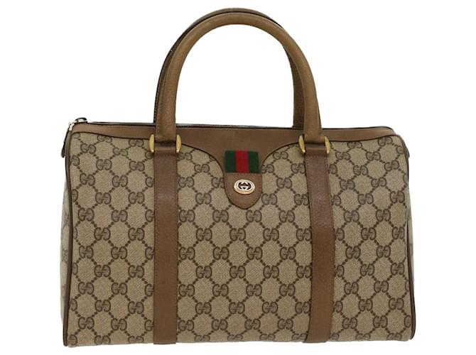 Gucci Sherry Line Boston Bag Pre Owned