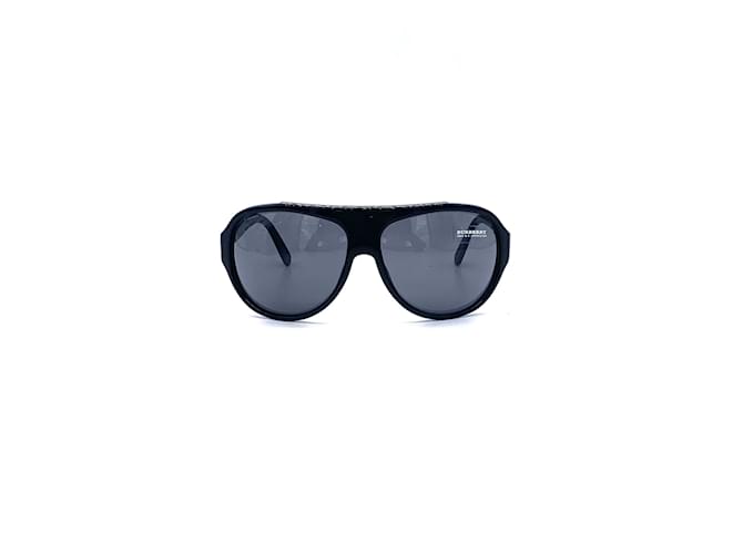 Burberry Acetate Aviator Sunglasses Black  ref.1012521