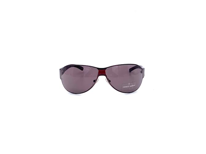 Giorgio Armani Sunglasses with Frosted Frame Dark red Acetate  ref.1012525