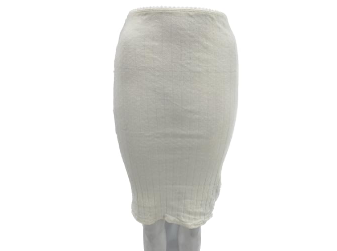 REFORMATION  Skirts T.International XS Cotton White  ref.1012647