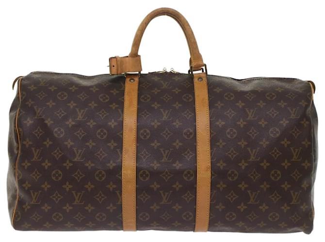 Louis Vuitton Keepall 55 Toile Marron  ref.1012815