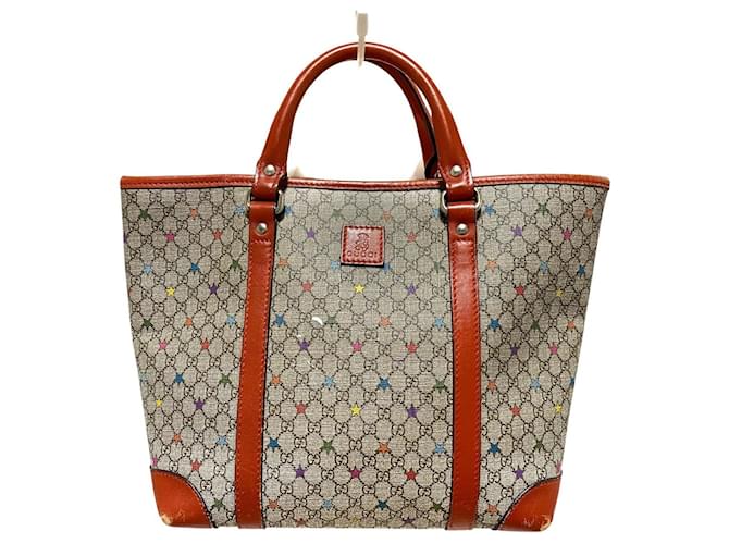 Used Auth Gucci Sherry Line 139260 Women's GG Canvas Tote Bag