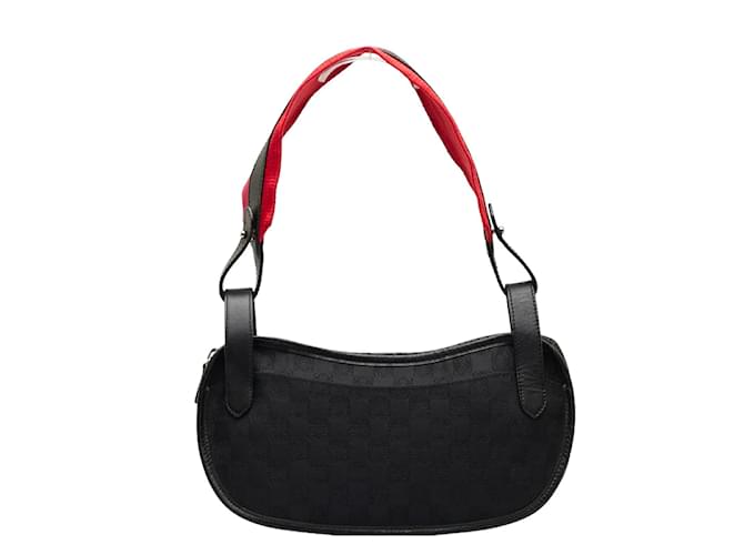 Loewe Anagram Canvas Shoulder Bag Black Cloth  ref.1013114