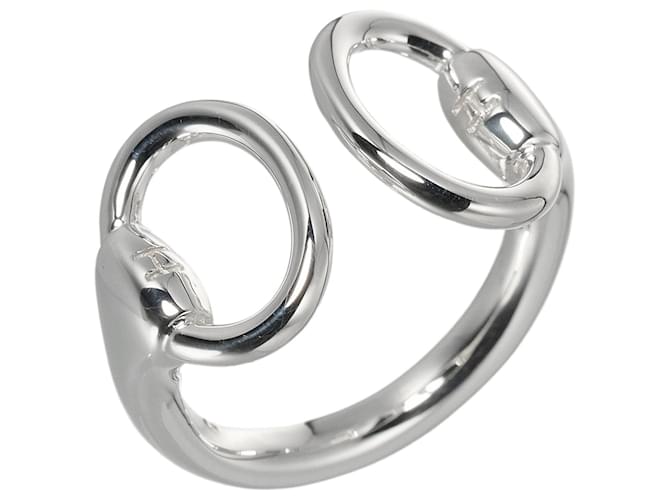 Ring Hermès Nausicaa Prata Prata  ref.1013337