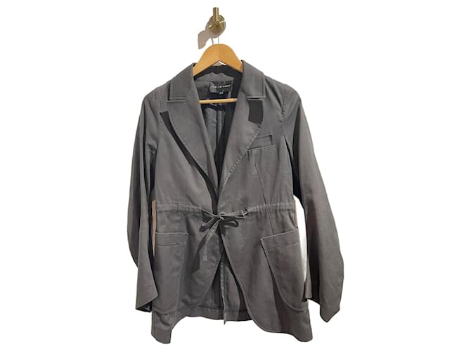 ISABEL MARANT  Jackets T.International M Cotton Grey  ref.1013550