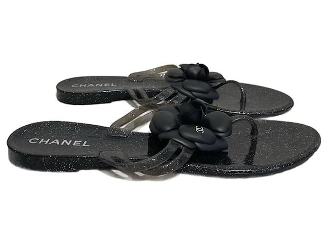 CHANEL Sandals T.EU 39 rubber