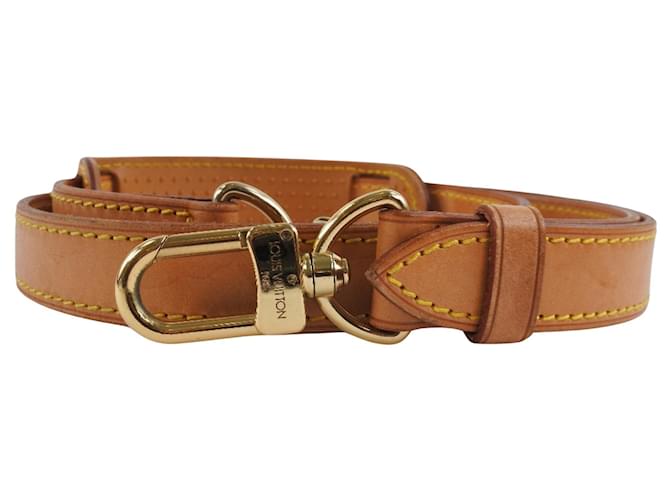 Louis Vuitton Bandoulière de sac Brown Leather  ref.1013598