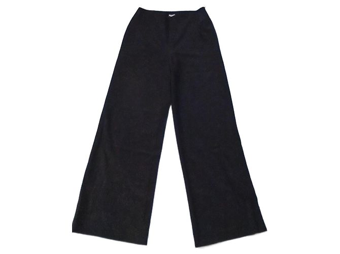 Cambon Chanel Uniform Hose schwarz hochtailliert