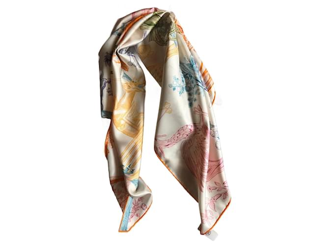 Hermes silk scarf 90x90 cm 