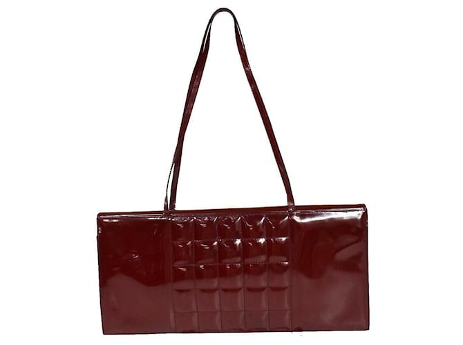 Chanel Chocolate bar Patent leather  ref.1013756