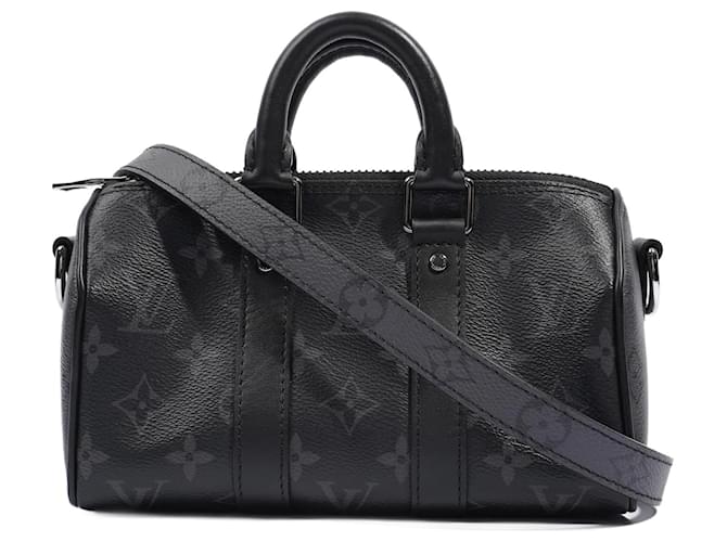 Louis Vuitton Monogram Eclipse Reverse Canvas City Keepall Bag