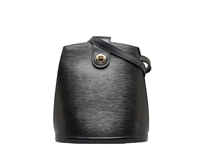 Louis-Vuitton-Epi-Cluny-Shoulder-Bag-Black-Noir-M52252