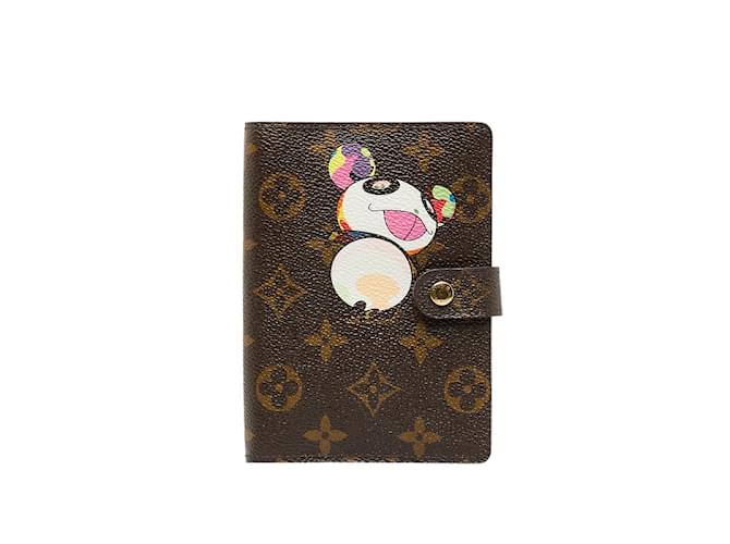 Louis Vuitton Monogram Panda Agenda PM R20011 Brown Cloth ref