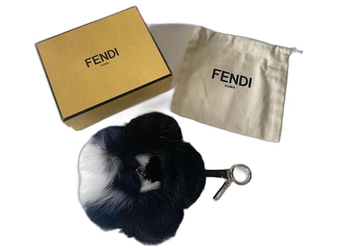 Fendi Bag charms Multiple colors Fur Fox  ref.1014109