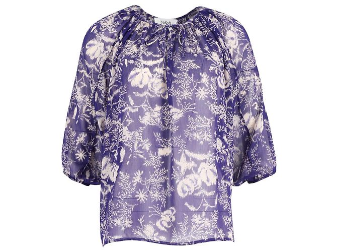 Ba&sh Ulysse Bluse aus lila Polyester