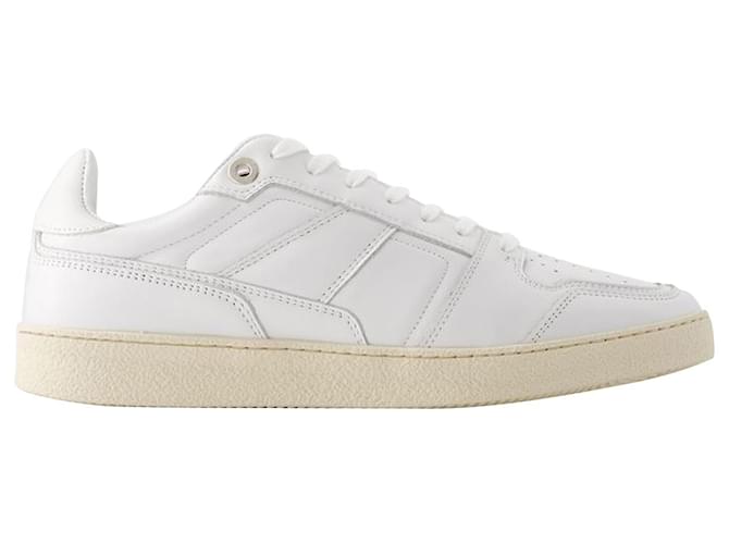 low top 2011 Sneakers - AMI Paris - Leather - White  ref.1014876